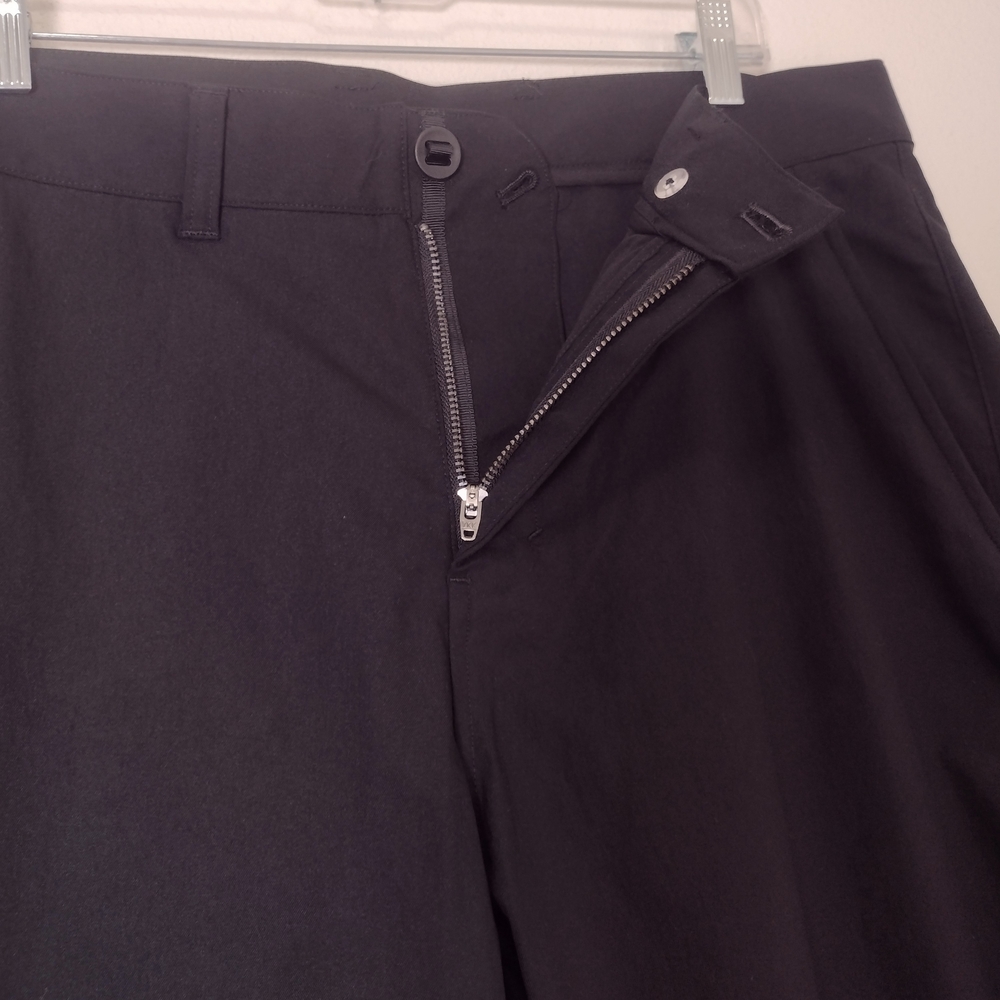 Lululemon Relaxed-Tapered Twill Trousers Black Men's Size 33 - Picture 5 of 16